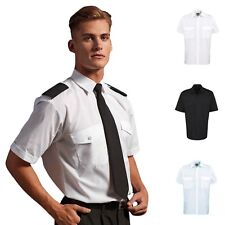 Mens Shirt Short Sleeve Pilot