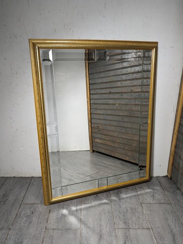 Vintage gold gilt beveled - vintage,