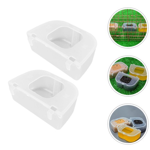 2pcs quail feeder - quail, cage