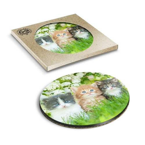 Boxed round coasters - 1,
