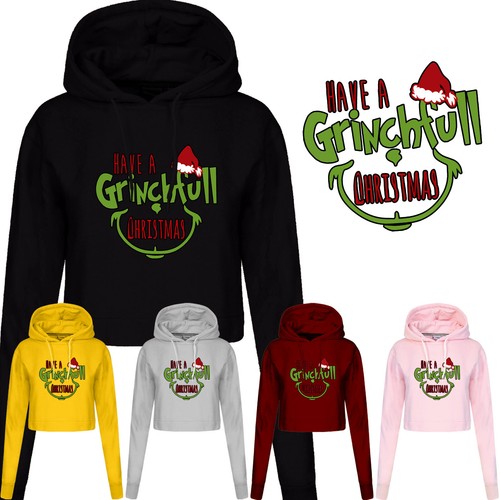Grinch ladies hoodie movie - ladies,