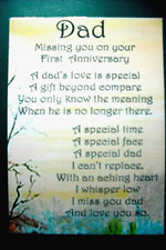 Laminated Memorial Remembrance
