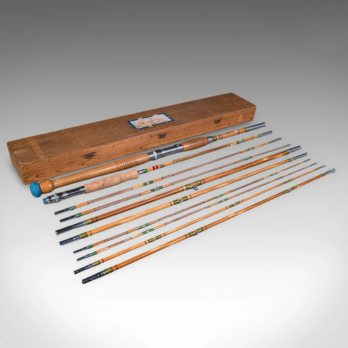 Vintage fishing rod case - 2,