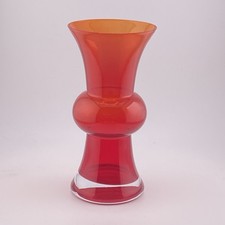 Riihimaki Red/Orange Glass