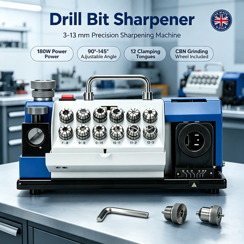 Electric drill bit sharpener - electric,