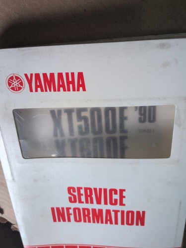 Yamaha xt500e xt600e genuine - yamaha,