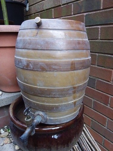 Antique old large ceramic beer - antique?old,