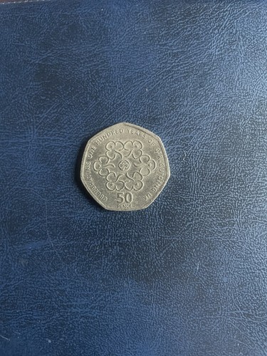 Pence 2010 coin - 50,