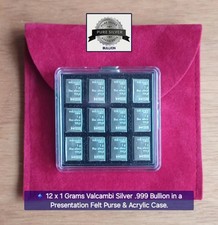 🔹 12 x 1 Grams Valcambi