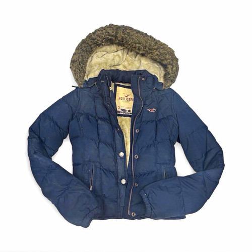Hollister women blue hooded - blue,