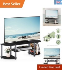 TURN-S-TUBE Black 3-Tier TV