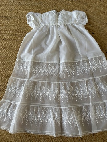 Vintage christening gown baby - vintage,