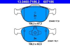 FRONT BRAKE PAD SET DISC BRAKE