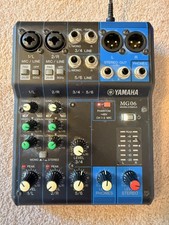 Yamaha MG06 6-Channel Mixing