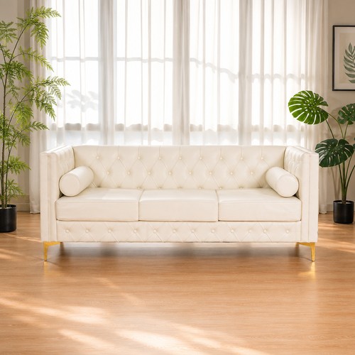 Black mid century seater - century, 3-seater