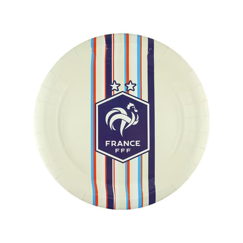 France vintage paper plates - paper,