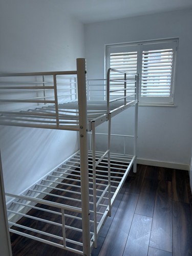 Ikea white bunk bed - ikea,