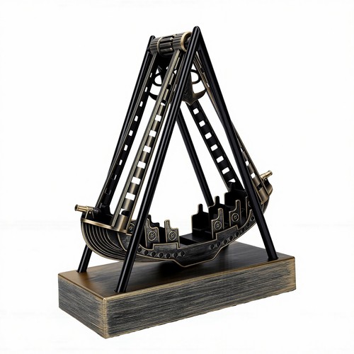Swinging boat model - boat,