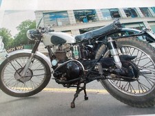 AJS 18S ISDT SPECIAL TRIALS MOTORCYCLE MAGAZINE ARTICLE