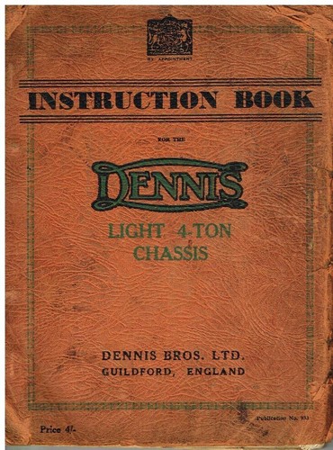 Dennis ton truck original - dennis,