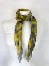 Vintage Silk Neck Scarf Head
