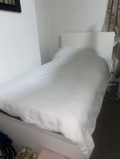 ikea single bed with mattress