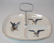 Midwinter Stylecraft Wild Geese Peter Scott Hors D'oeuvres Serving Plate Dish VG