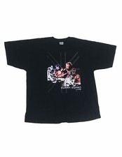 Vintage 00s Duran Duran 80s pop band 2005 UK tour black t shirt size XL
