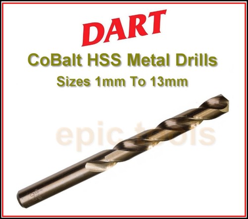 Dart metric cobalt hss twist - metric,