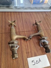 Antique Solid Brass Basin Taps
