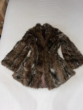 Tissavel Faux Fur Brown Coat