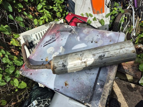 125cc chinese moped exhaust - 125cc,