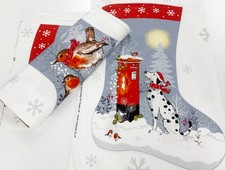 Large Stocking Panel Christmas