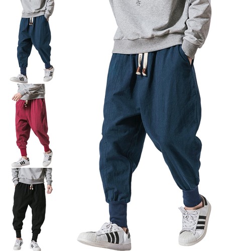 Men harem pants casual - harem,