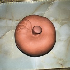 Vintage Apple Shaped Lidded Container – Retro Kitchen Storage, Decorative Pot