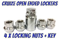 Locking wheel nuts open - locking,