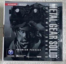 Metal Gear Solid Twin Snakes Limited Edition Silver GameCube Console With Box
