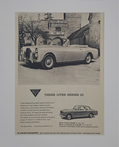 1965 alvis series iii litre - series,