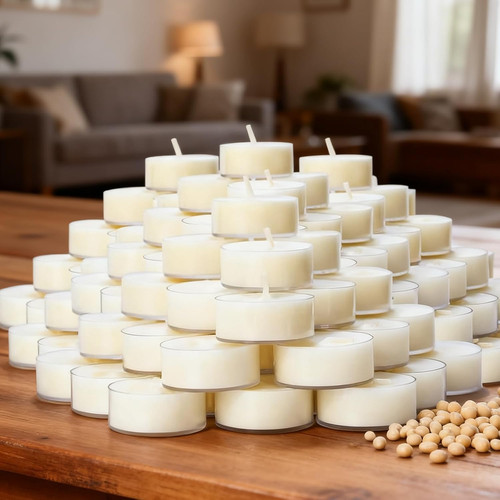100 pack soy wax - wax, tealights