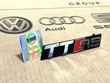 Audi TT RS TTRS Grill Badge Logo Emblem Genuine New OEM Part