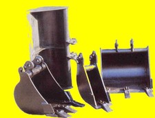 Kubota KX61-3 and U25-3 mini excavator digging and grading buckets brand new