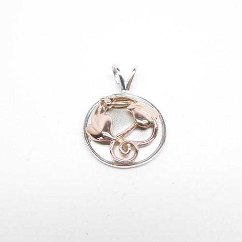 Clogau silver rose - &,