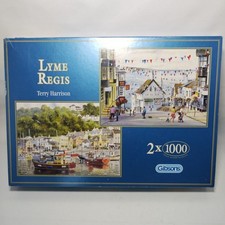 Gibsons 2 X 1000pc Lyme Regis