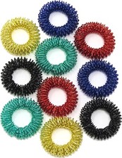 10 x Spiky Finger Ring Stress