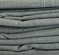 M&S Cotton & Linen Blend Pencil Pleat Curtains Teal 86” x 72” Marks & Spencer