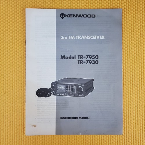 Kenwood 7950 7930 radio - tr,