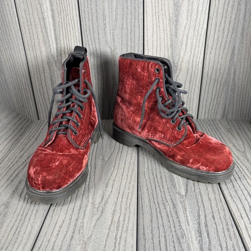 Dark cherry red - red, velvet