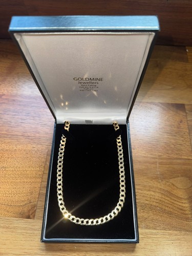9ct gold hallmarked - 9ct, 20"