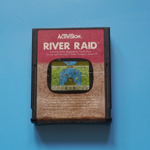Atari river raid game - river,