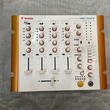 Vestax VMC-004FX 4-Channel DJ Mixer Main Unit Tested Working